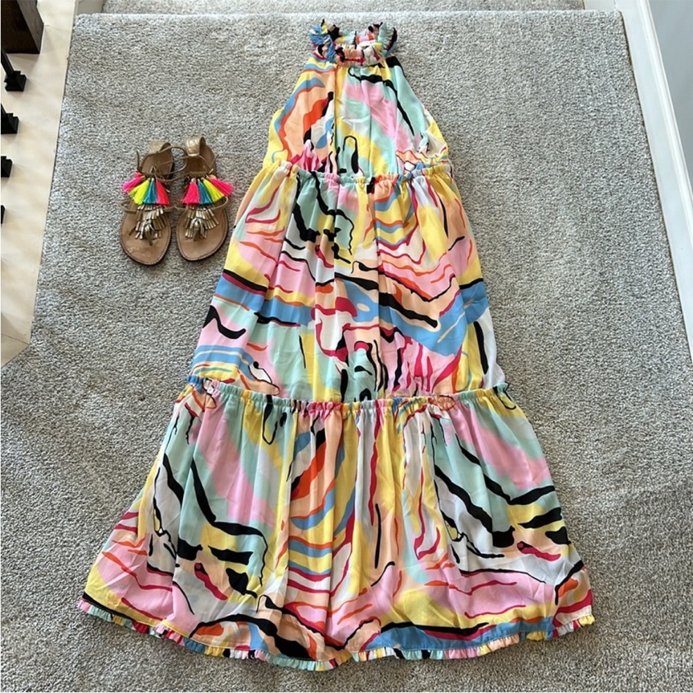 Umgee Find The Fun Midi Dress - Picture 4 of 10